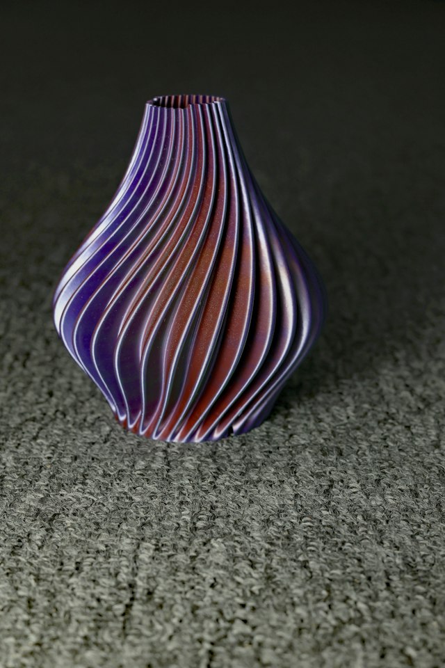 3D printed spiral vase